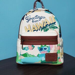 NWT Loungefly Disney Lilo & Stitch Aloha Mini Backpack